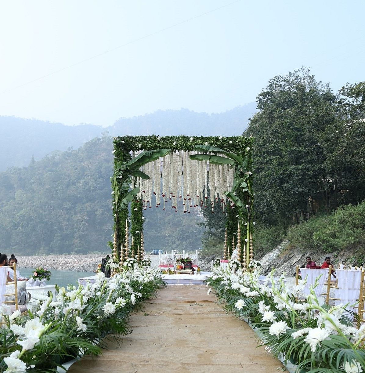 mandap at ganges